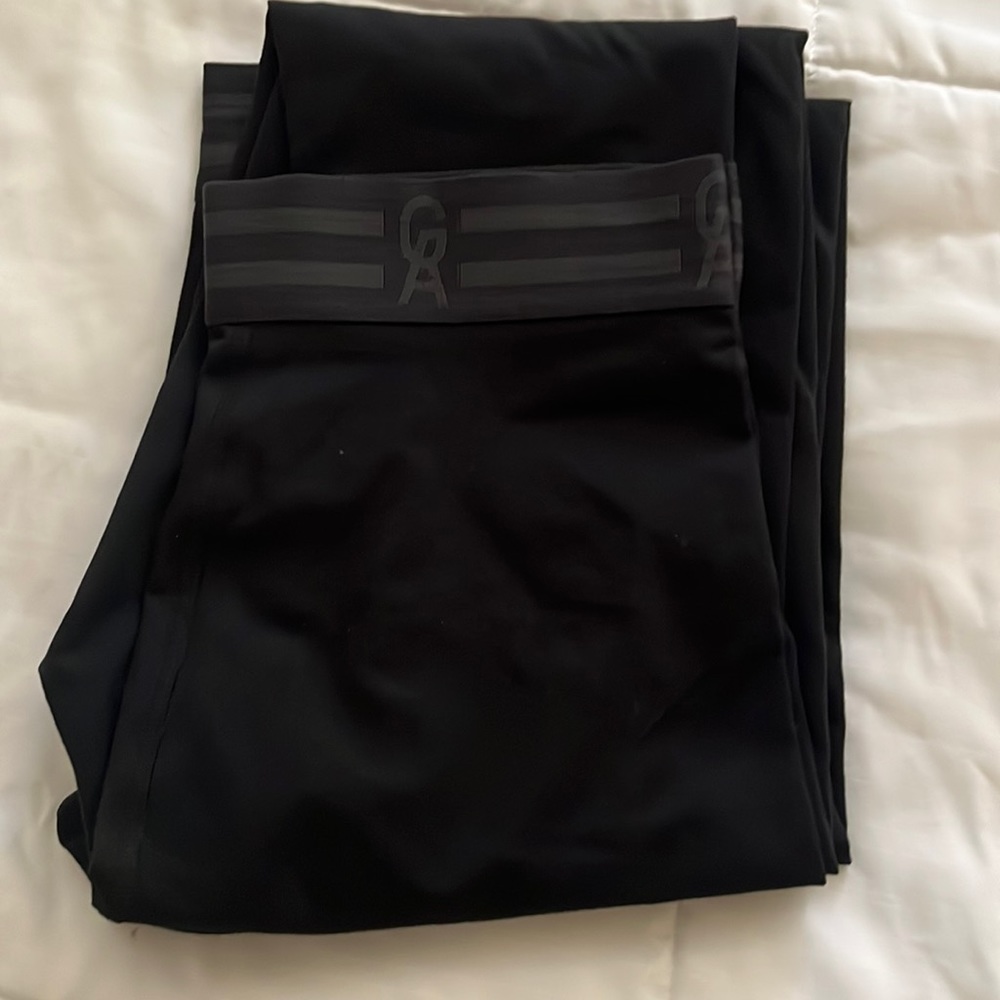 Good American black full length leggings